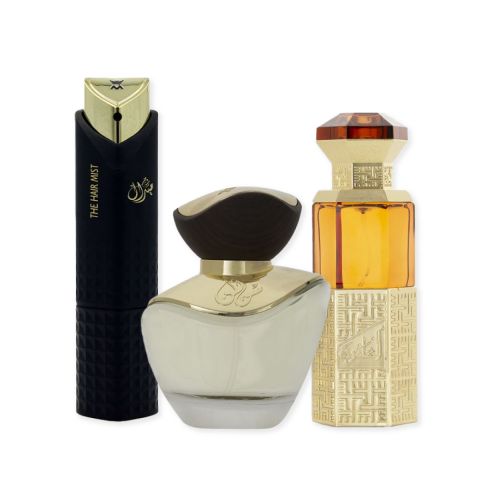 Al-Azariya Perfume, Solin Perfume and Miral Rouge Hair Mist collection